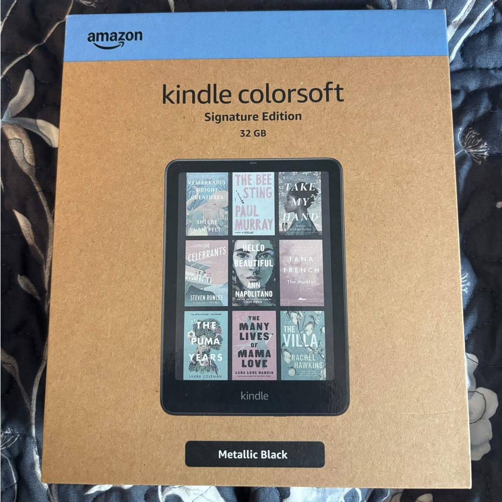 Amazon Kindle Colorsoft Signature Edition - Metallic Black